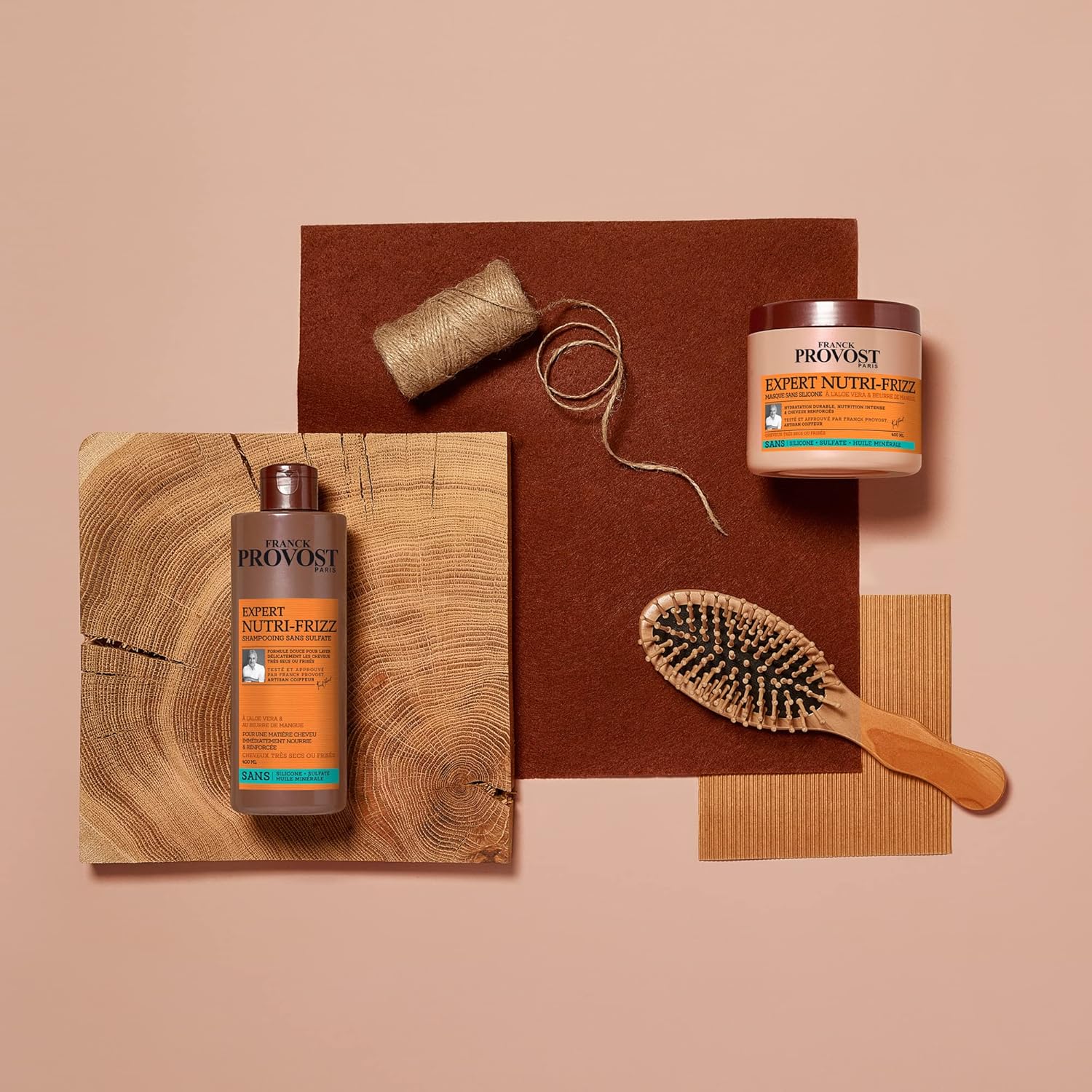 Thumbnail 3 de Franck Provost EXPERT NUTRI-FRIZZ Champú sin sulfato 400 ml