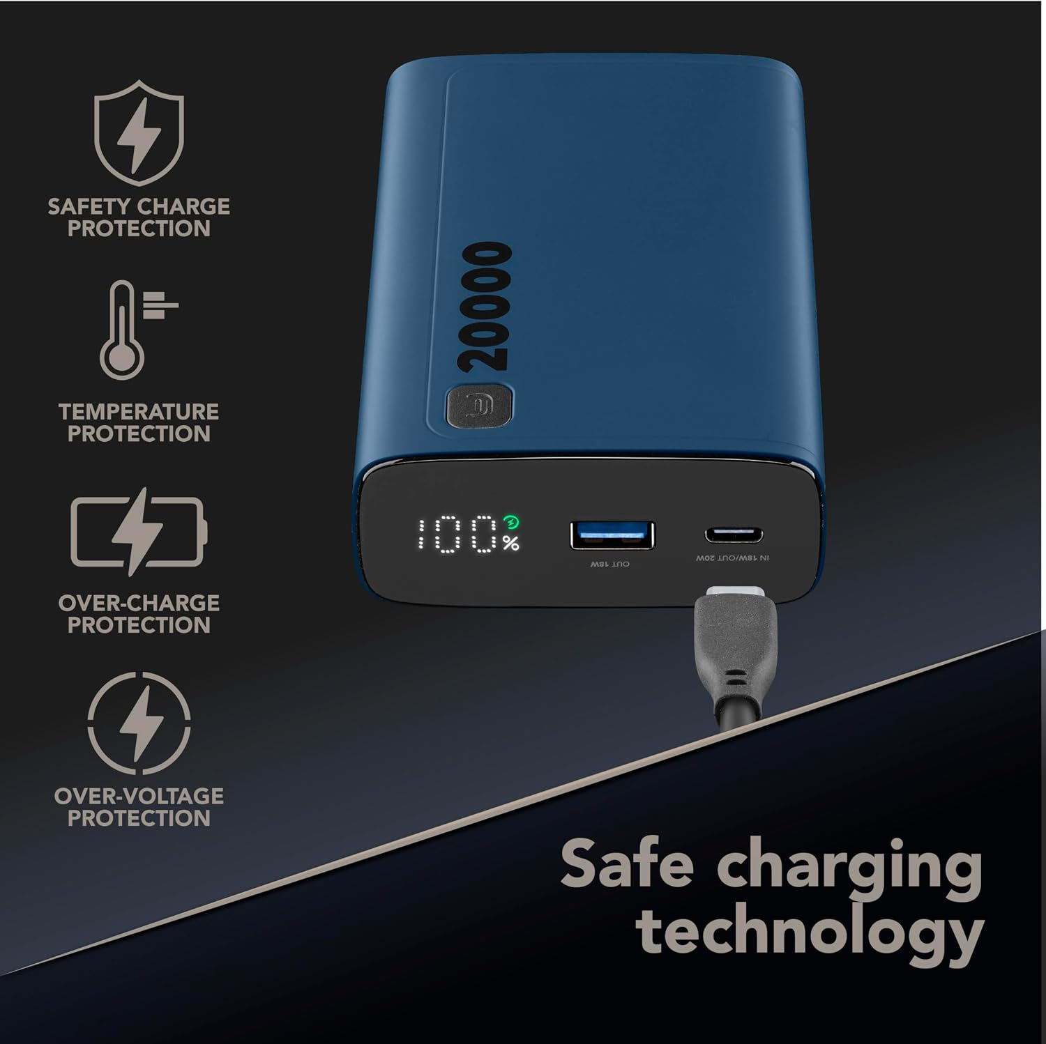 Detalle 1 de Cellularline Elite 20000 chargeur portable