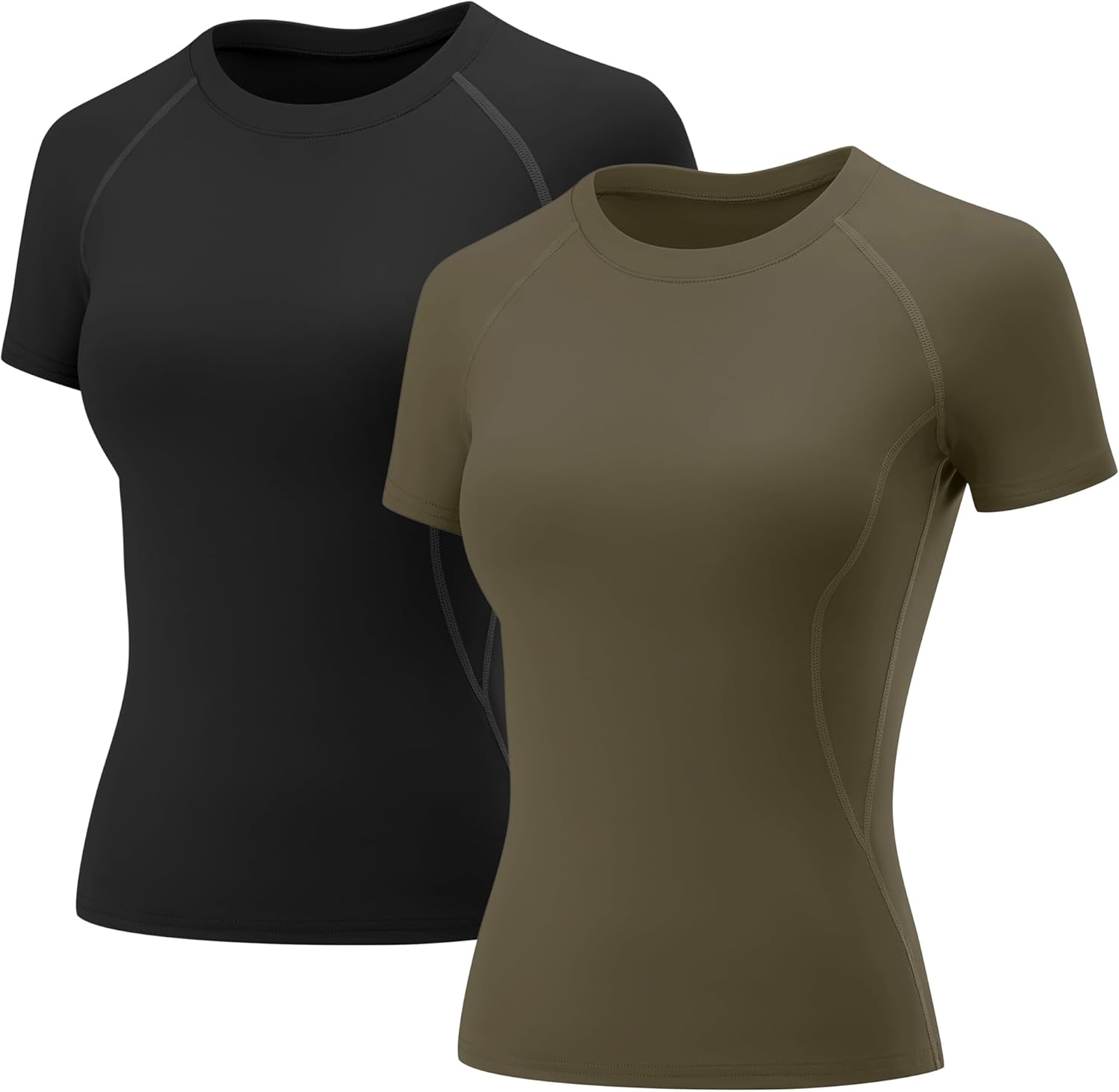 Detalle de Rapbin Women’s Gym Tops workout & yoga T-shirt (short sleeve, quick-dry)