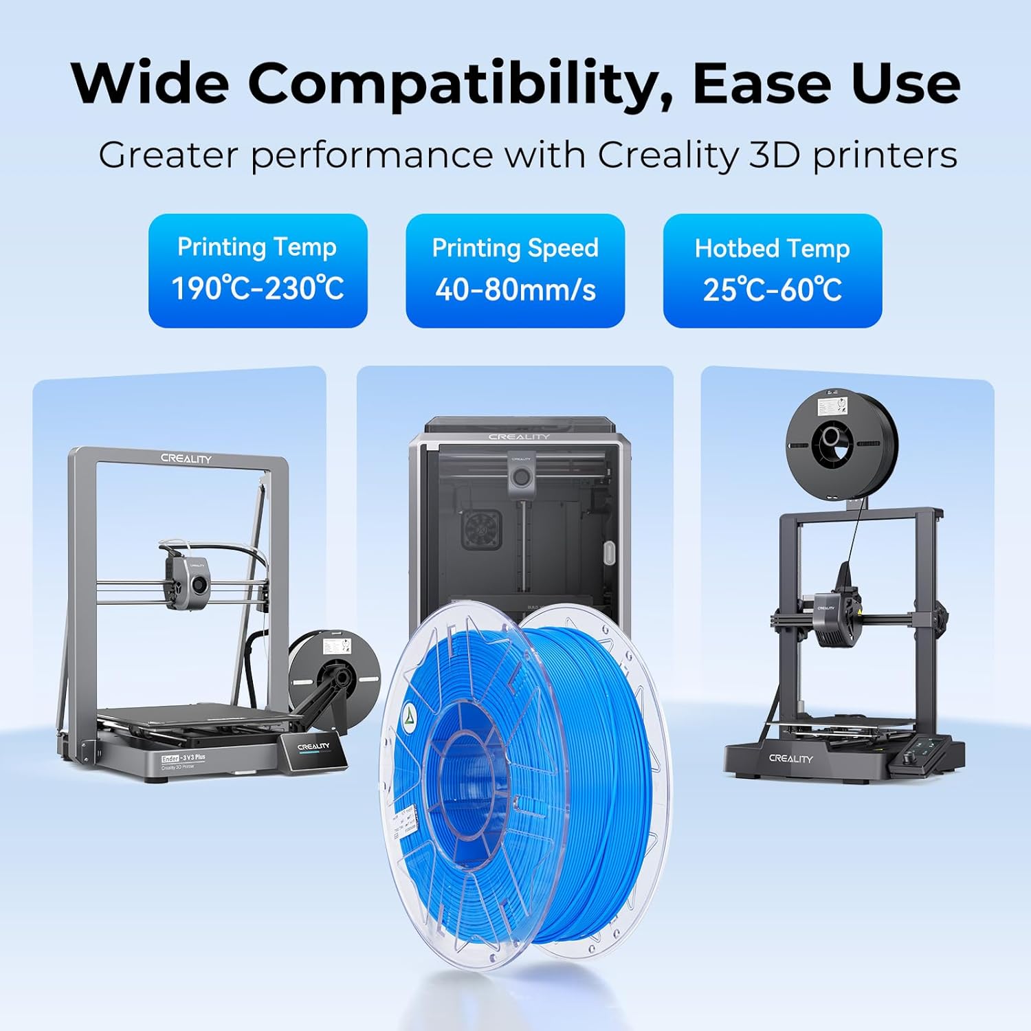Thumbnail 6 de Creality Hyper PLA Filament 1.75mm for 3D Printing