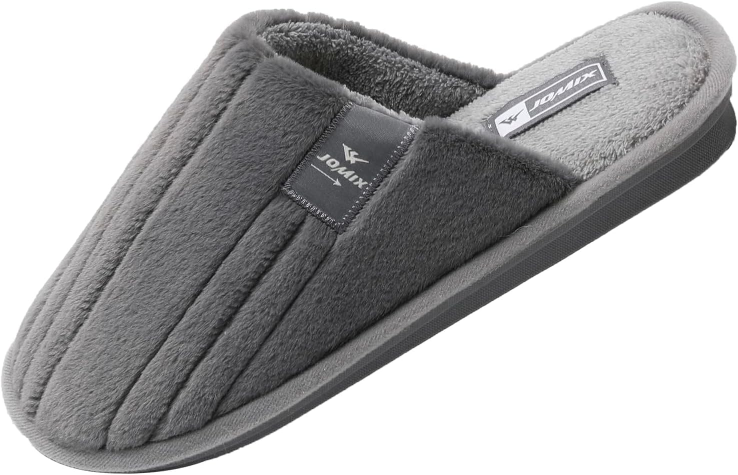 Detalle 2 de Jomix winterpantoffels voor heren, warm pluche, maten 41-48