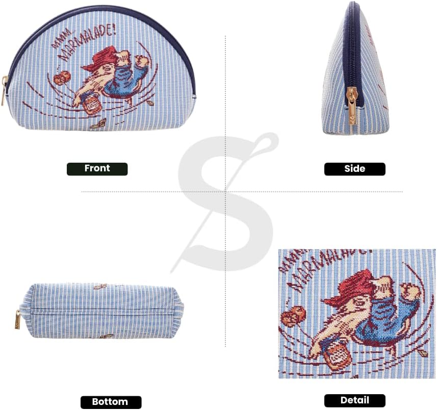 Thumbnail 1 de Signare Tapestry Makeup Bag Paddington Classic Marmalade