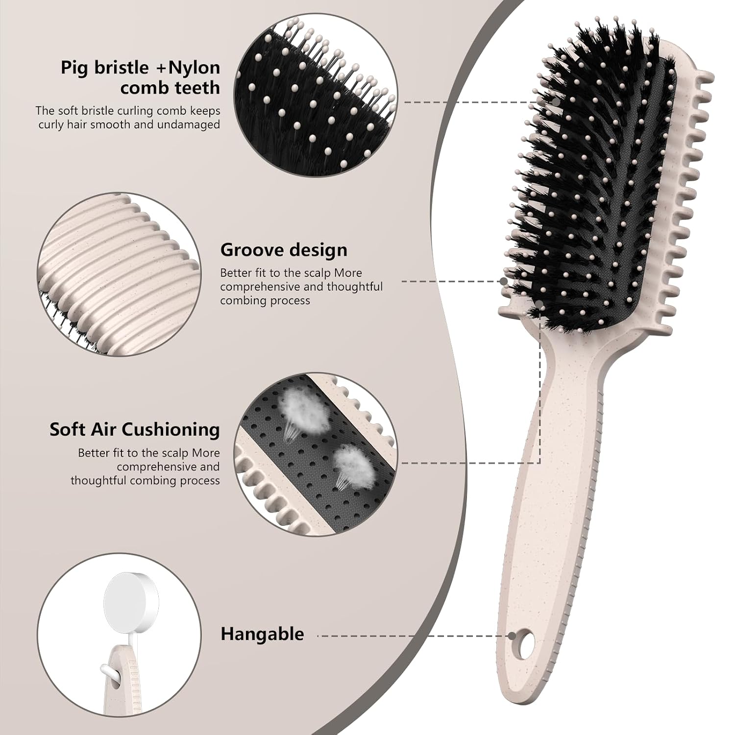 Thumbnail 2 de Curl Defining Brush Set, 4-Piece