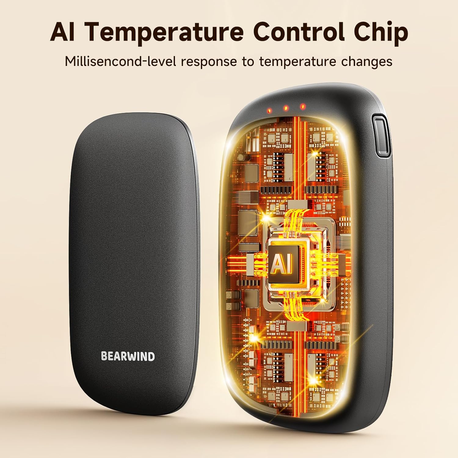 Detalle 2 de Bearwind Electric Hand Warmers 2-Pack