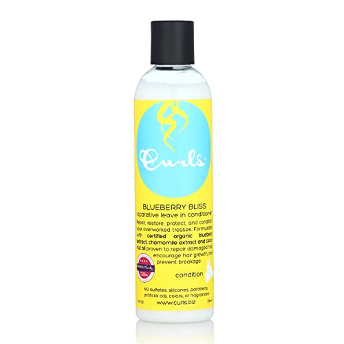 Detalle de Curls Blueberry Bliss Leave-In Conditioner 8 oz