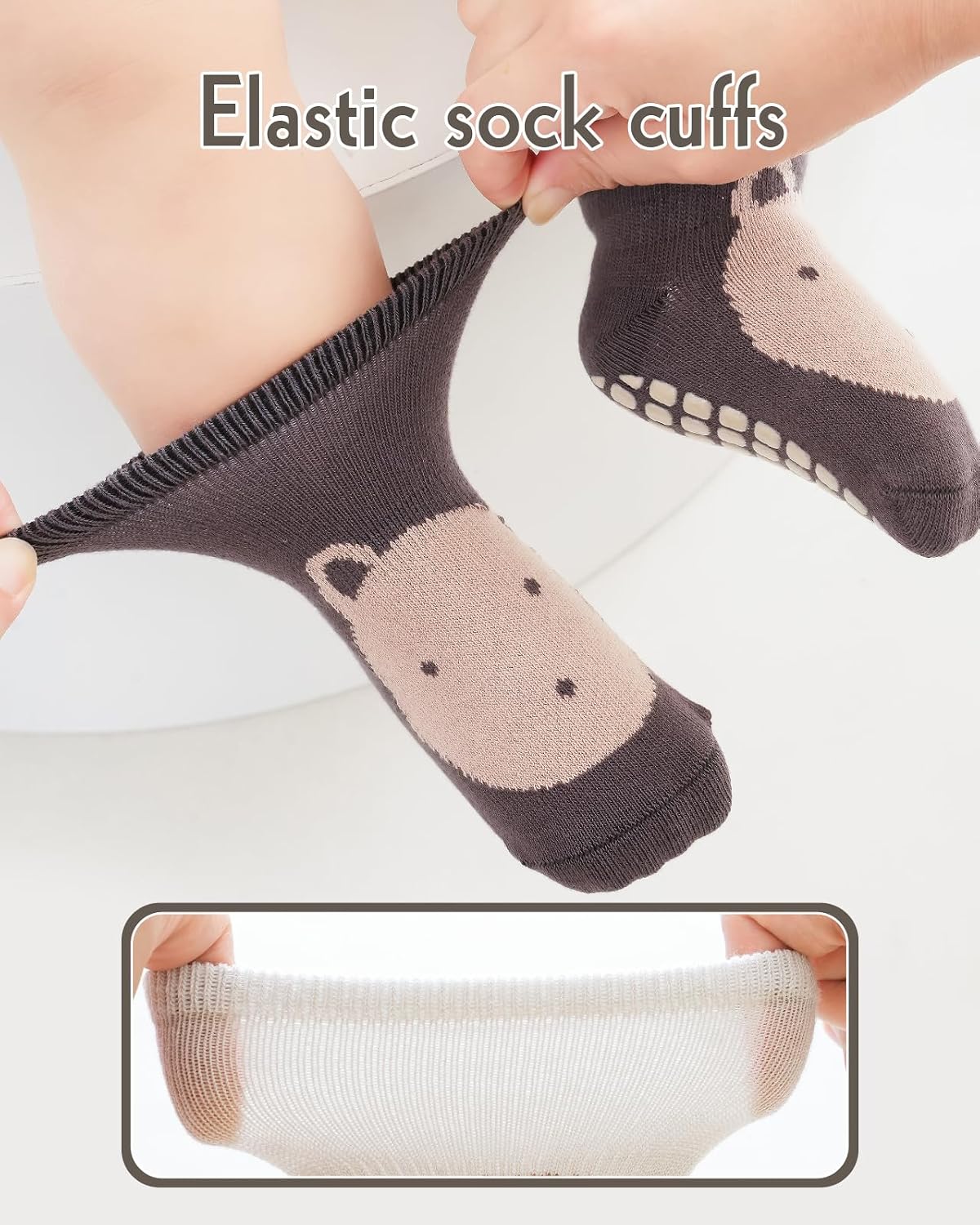 Thumbnail 3 de Kyopp 5/10 Paar Baby-Socken mit ABS