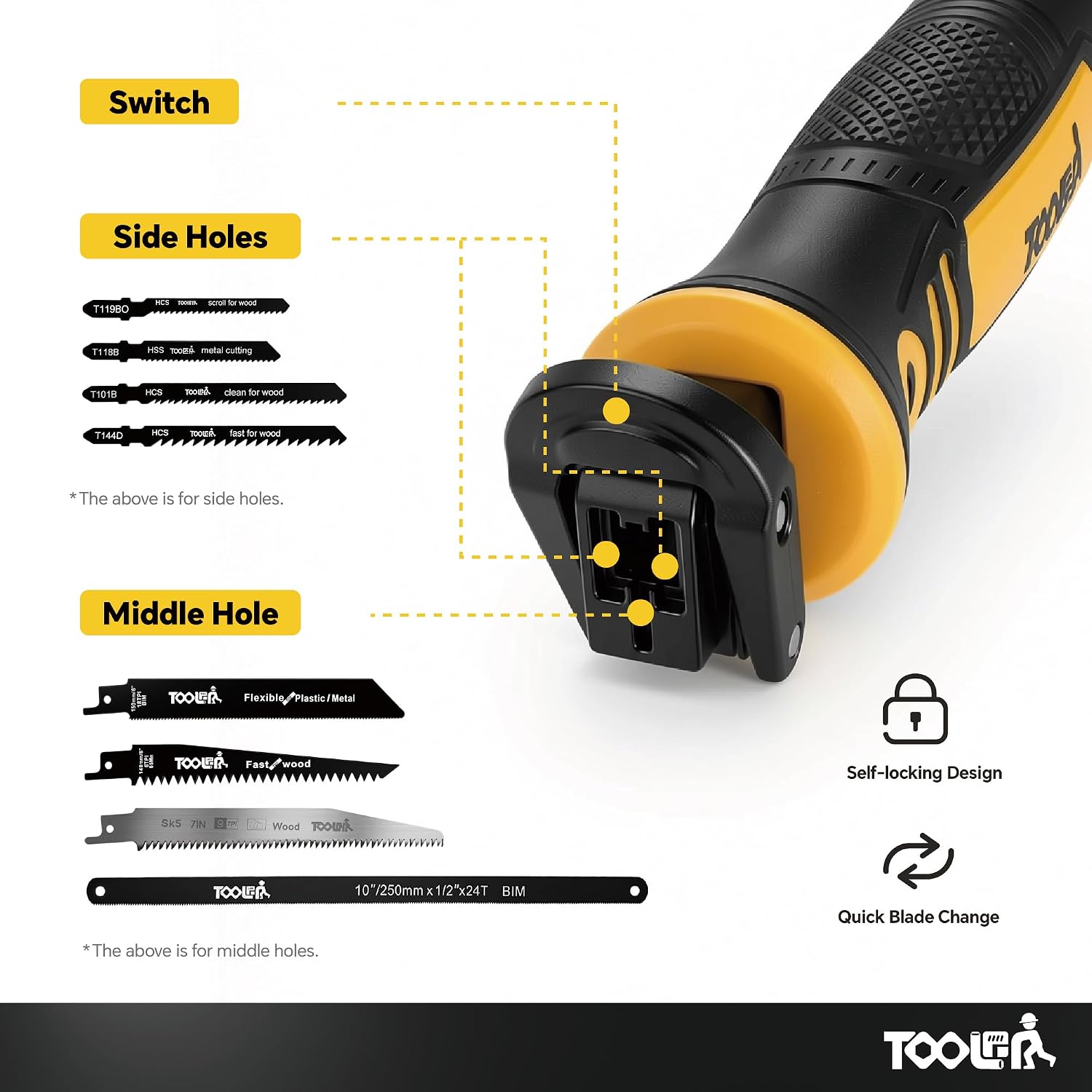 Thumbnail 1 de TOOLAN Hand Saw, 8-in-1