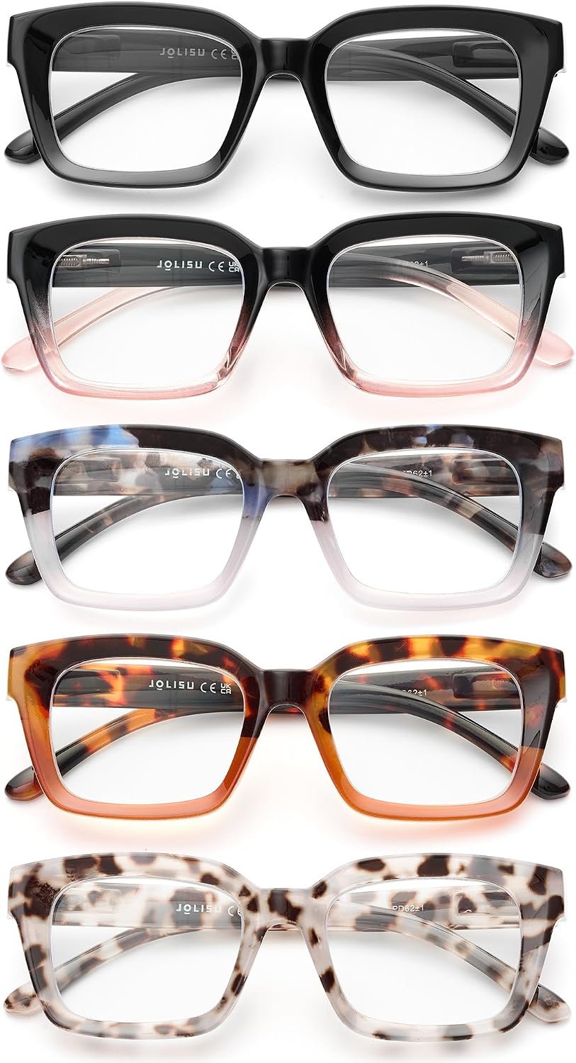 Detalle de JOLISU Reading Glasses 5-Pack