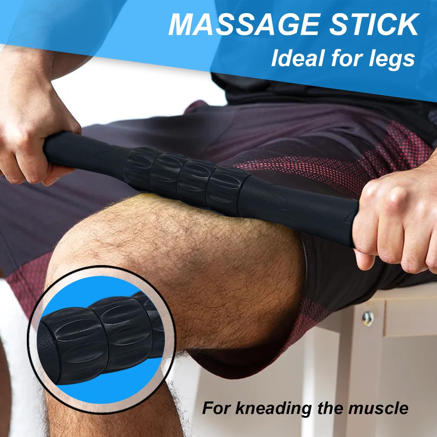 Thumbnail 4 de ELVIRE Sport Foam Roller for Deep Tissue massage
