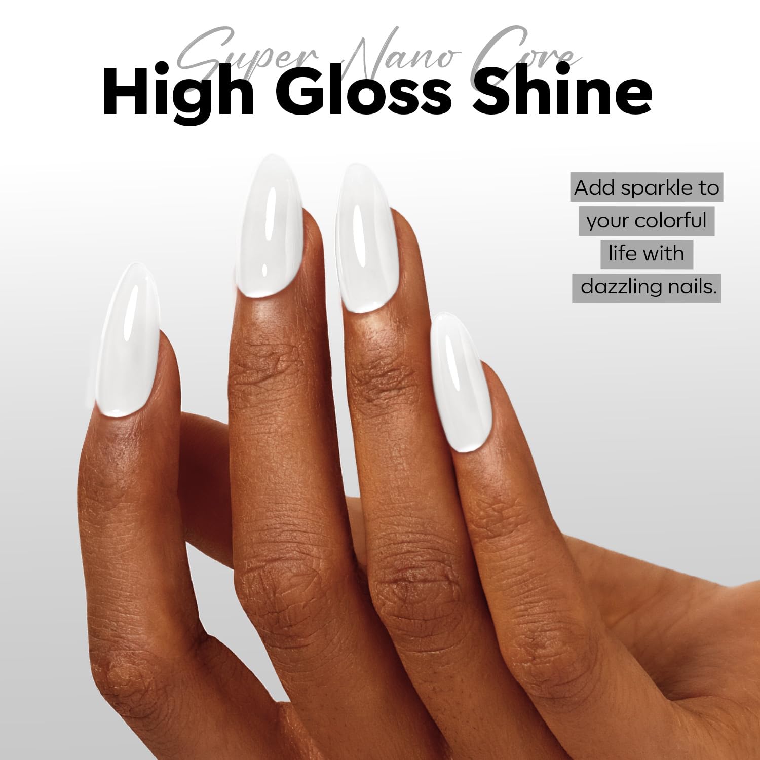 Thumbnail 4 de modelones Milky White Gel Polish 15 ML