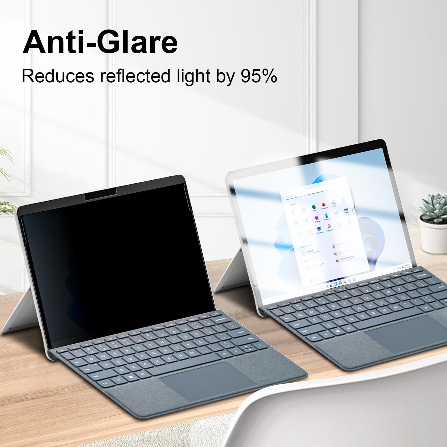 Detalle de STARY Magnetic Privacy Screen for 13-inch Surface Pro 8/9/10/11/X