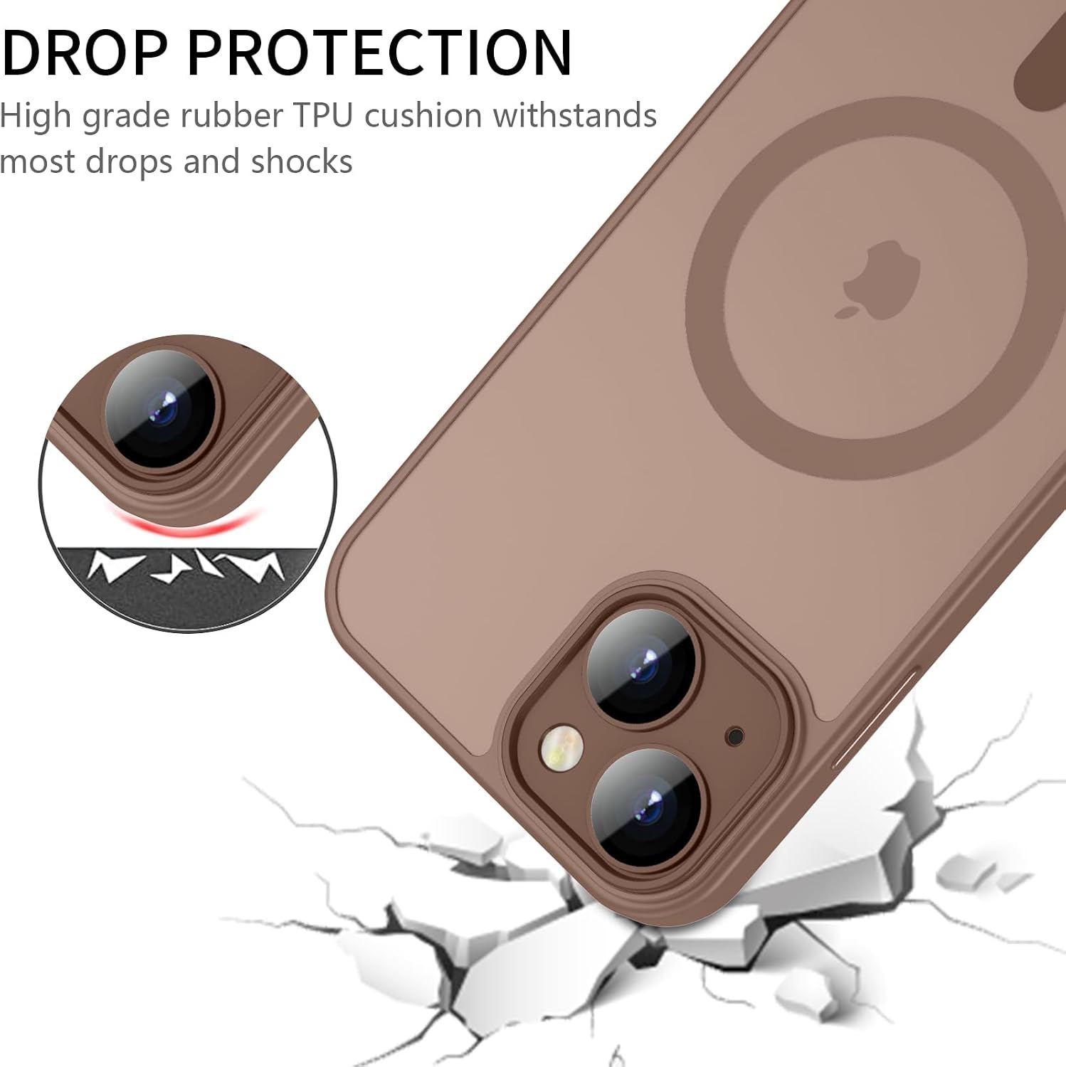 Thumbnail 6 de YUANDMI iPhone 15, Cover magnetica MagSafe