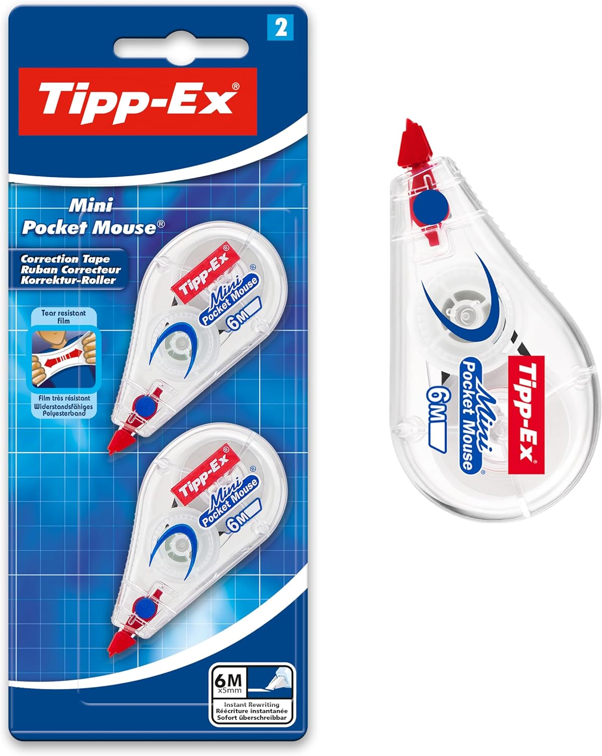Thumbnail 5 de Tipp-Ex Mini Pocket Mouse 6m x 5mm 🖊