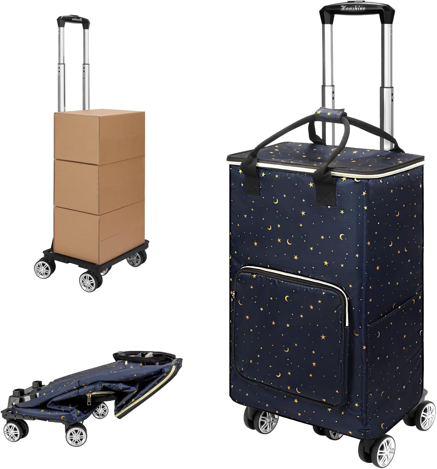Detalle de TAMACART Shopping Cart with 5 Swivel Wheels