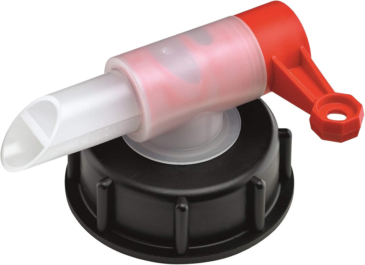 Detalle de SONAX 497300 tappkran för plastbehållare och plasttrummor, 25/60 liter