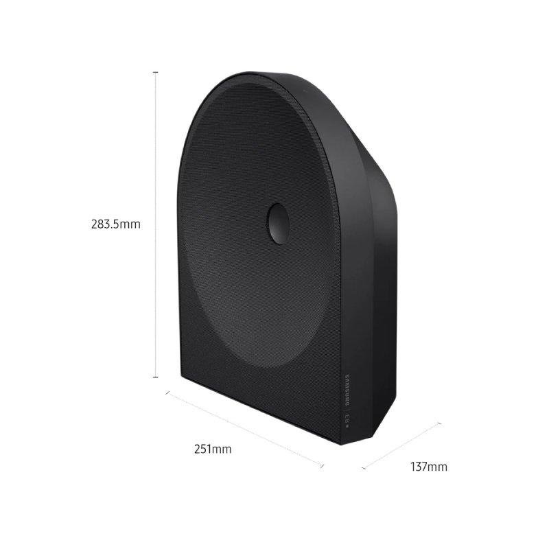 Detalle de Samsung HW-LS50H barra de sonido 3.0 de 70 W con Dolby Atmos y WiFi