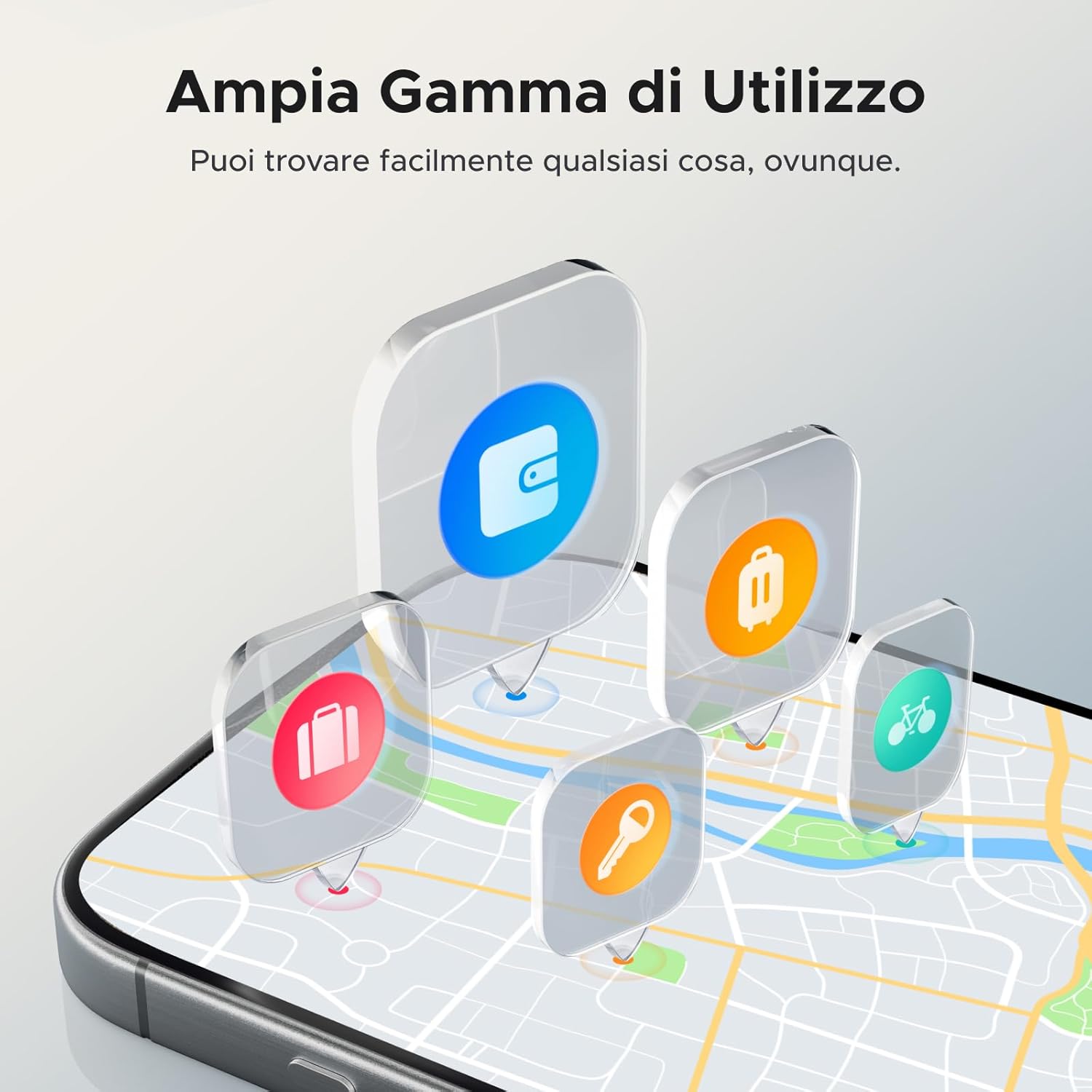 Detalle 2 de UGREEN FineTrack Smart Finder Bluetooth 80 dB