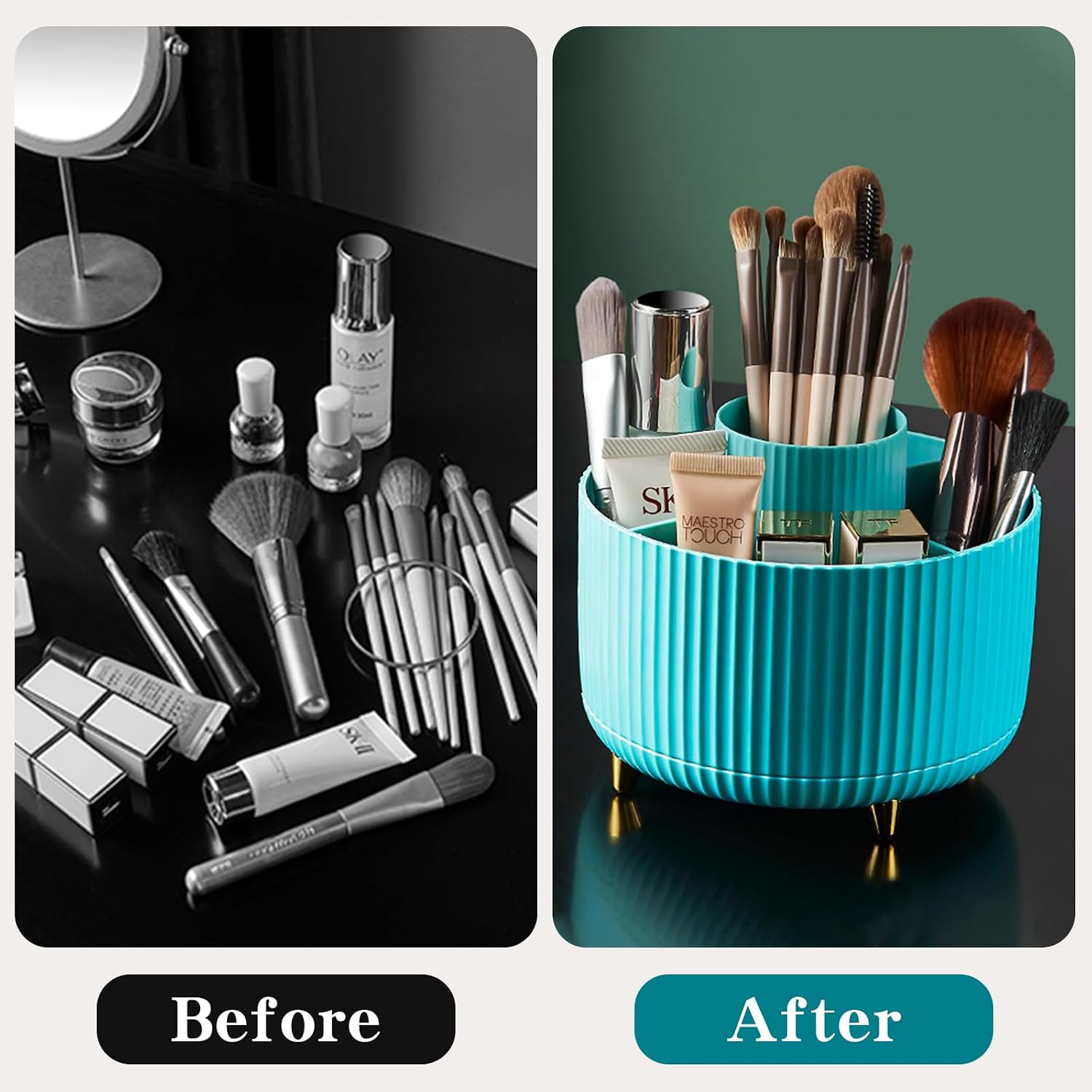 Thumbnail 6 de fanado 360° Rotating Makeup Organiser