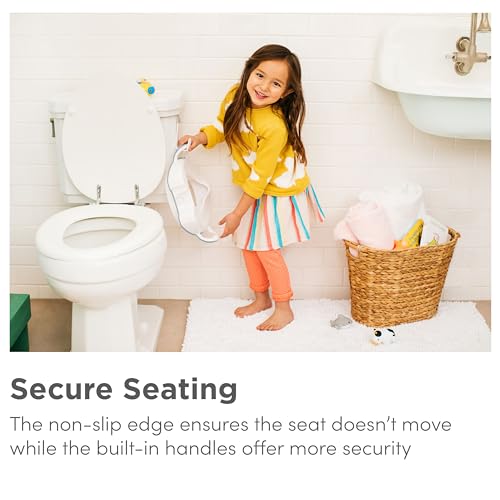 Detalle 2 de Munchkin silla para entrenamiento de baño resistente con manijas y patas (blanco)