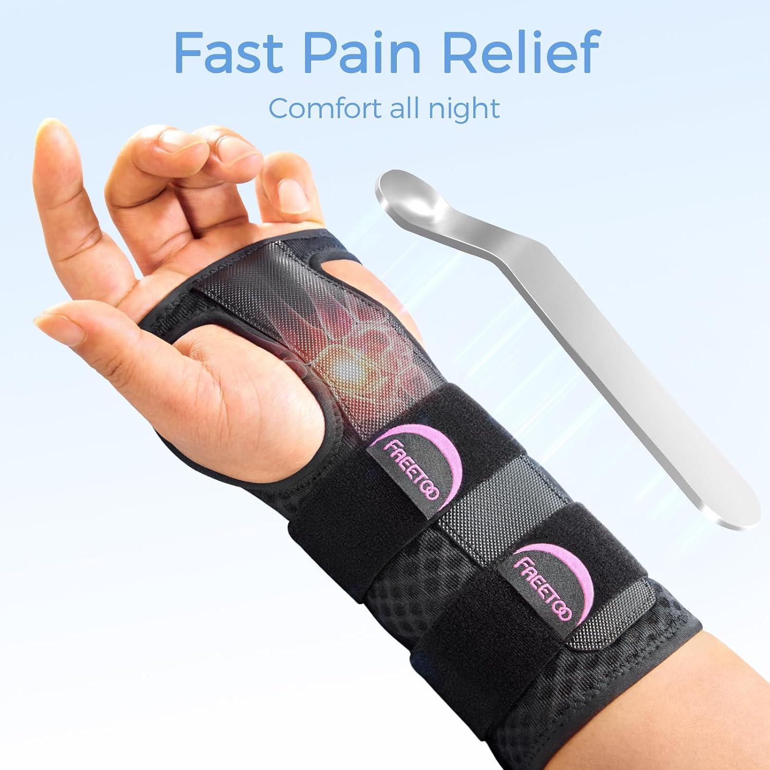 Detalle 2 de FREETOO Wrist Support 19cm brace