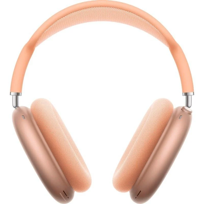 Detalle de AirPods Max 2 de Apple: auriculares inalámbricos over-ear con ANC USB-C y acabado naranja