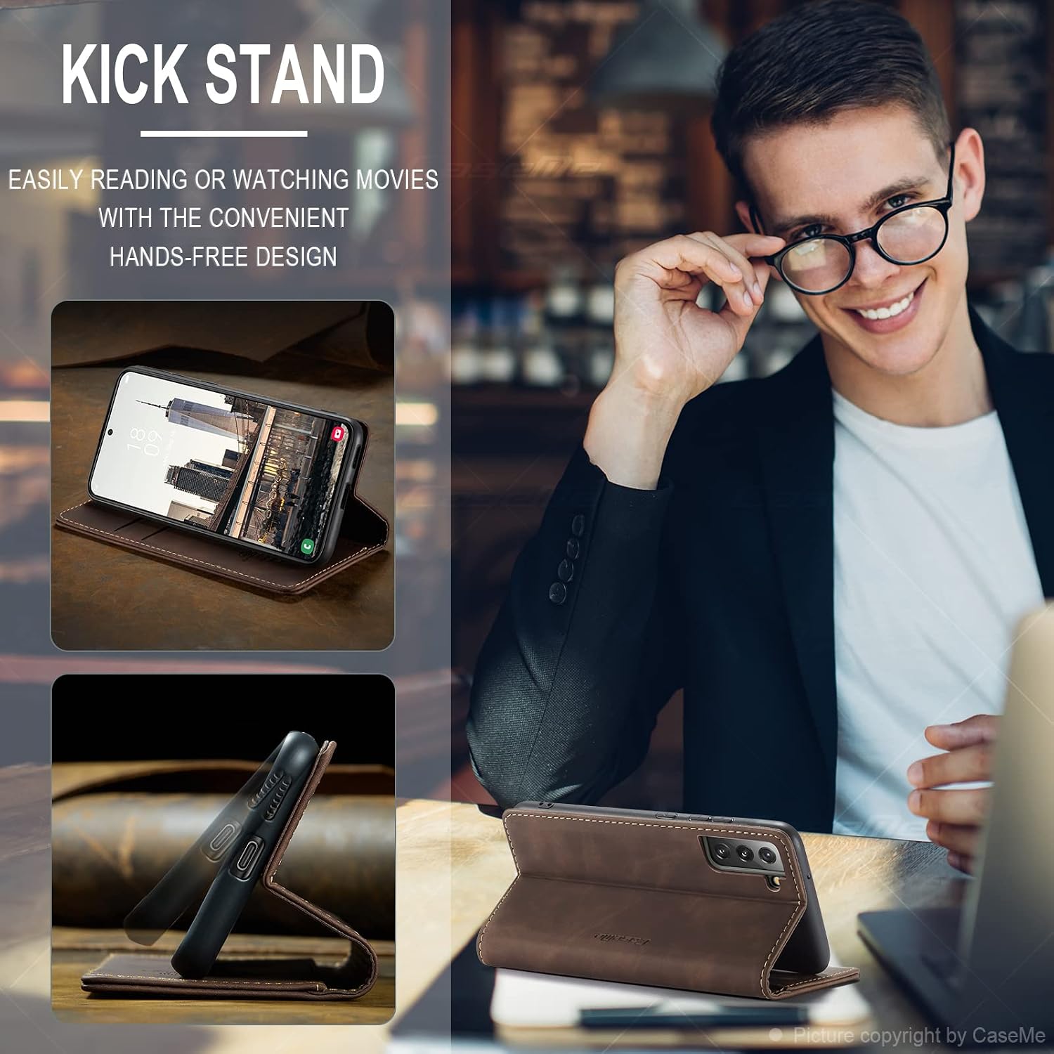 Detalle 2 de Handyhülle für Galaxy S22 Plus, Klappcase