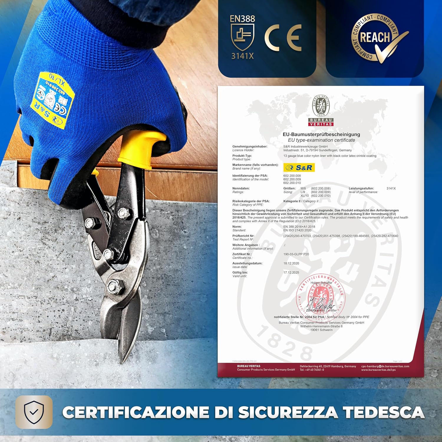 Thumbnail 5 de S&R Guanti da Lavoro Taglia 10 12 paia 🧤