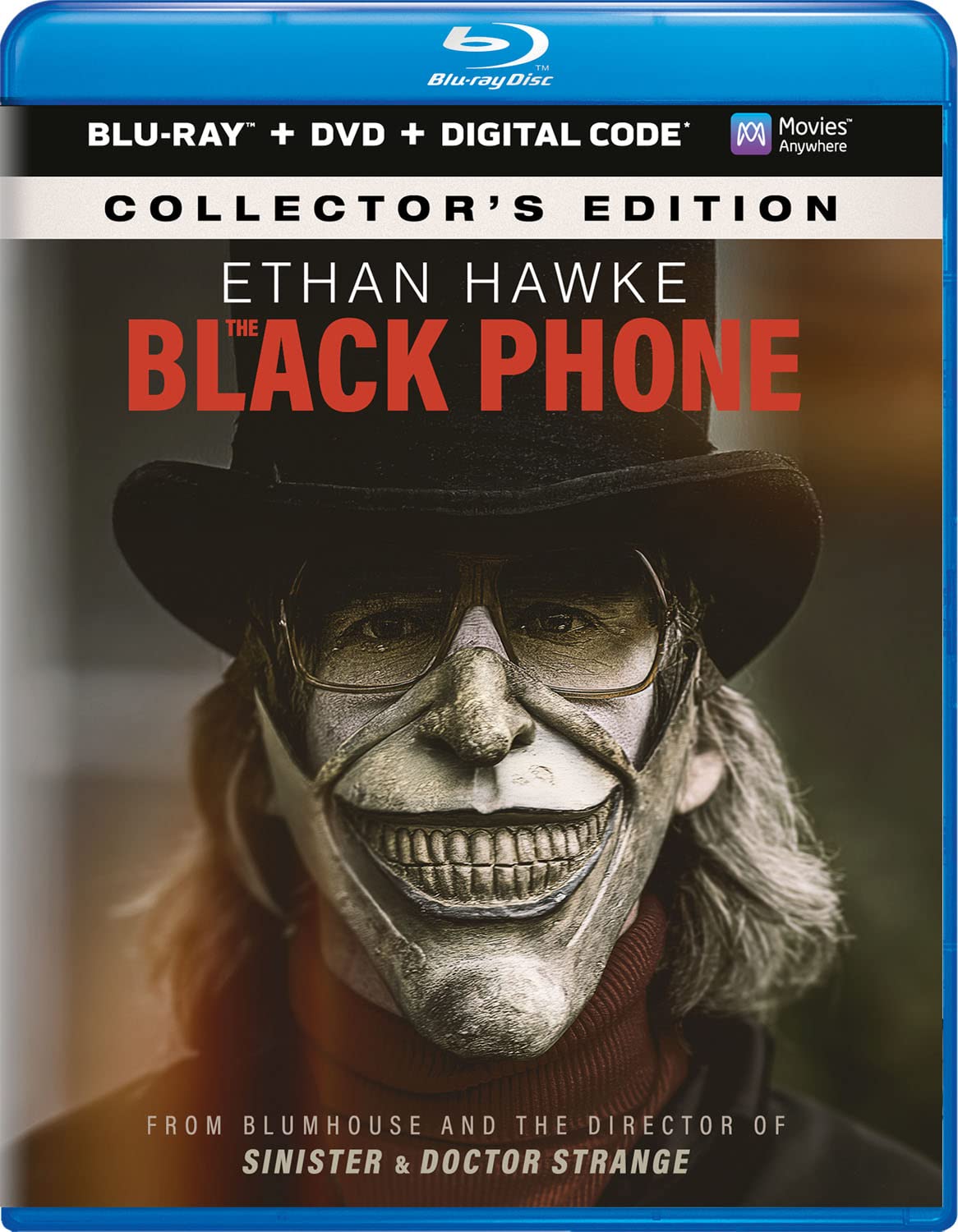 Detalle de The Black Phone Collector's Edition Blu-ray + DVD + Digital