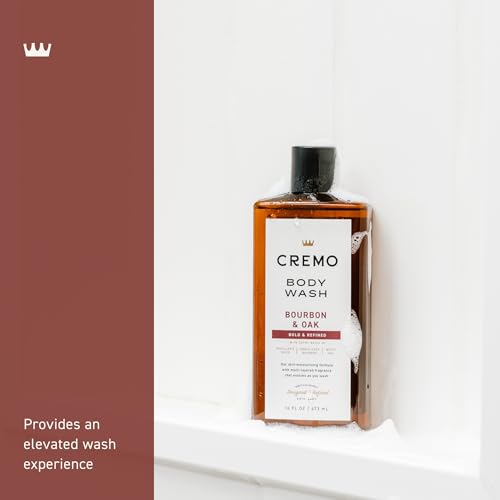 Detalle de CREMO Bourbon & Chêne Gel douche – hydratant épicé 473ml