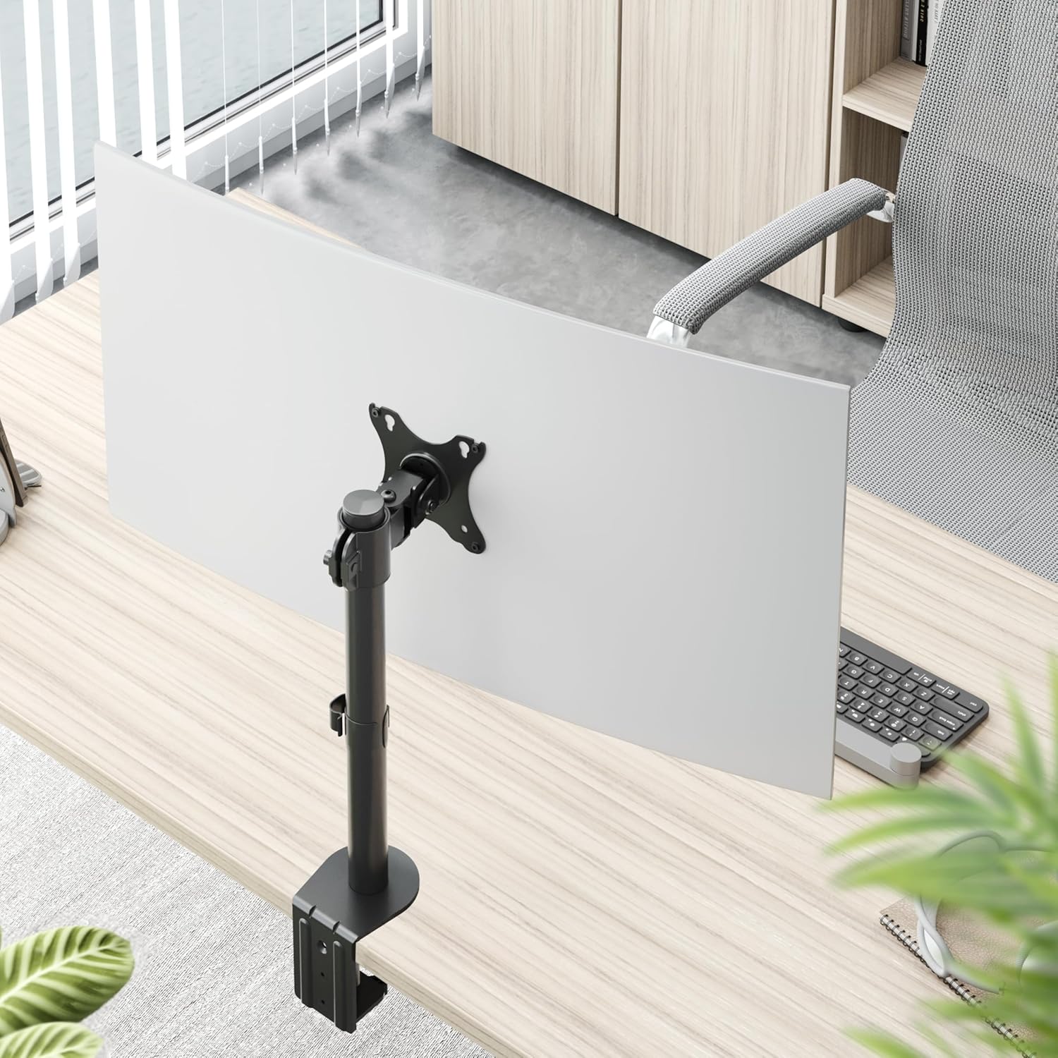 Detalle 2 de RICOO TS3411 supporto monitor scrivania 17-32