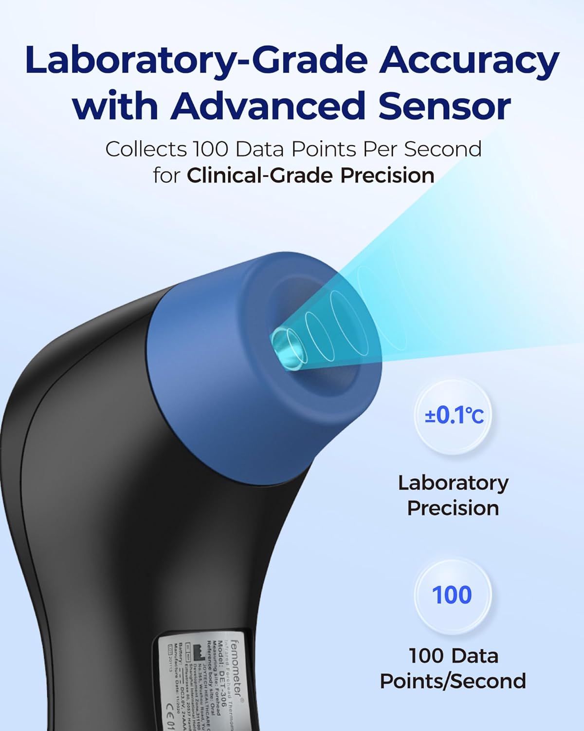 Thumbnail 3 de Forehead Thermometer No-Touch Infrared 1