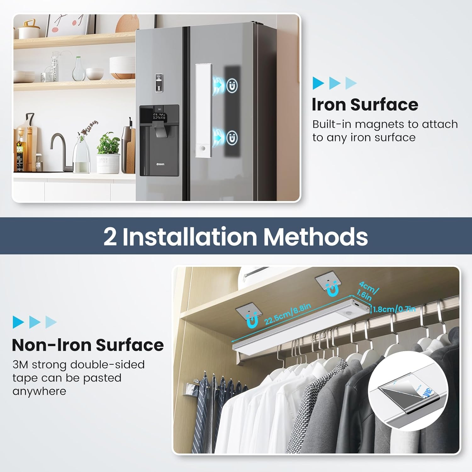 Thumbnail 4 de PALATALA Luz LED Armario 2Pack