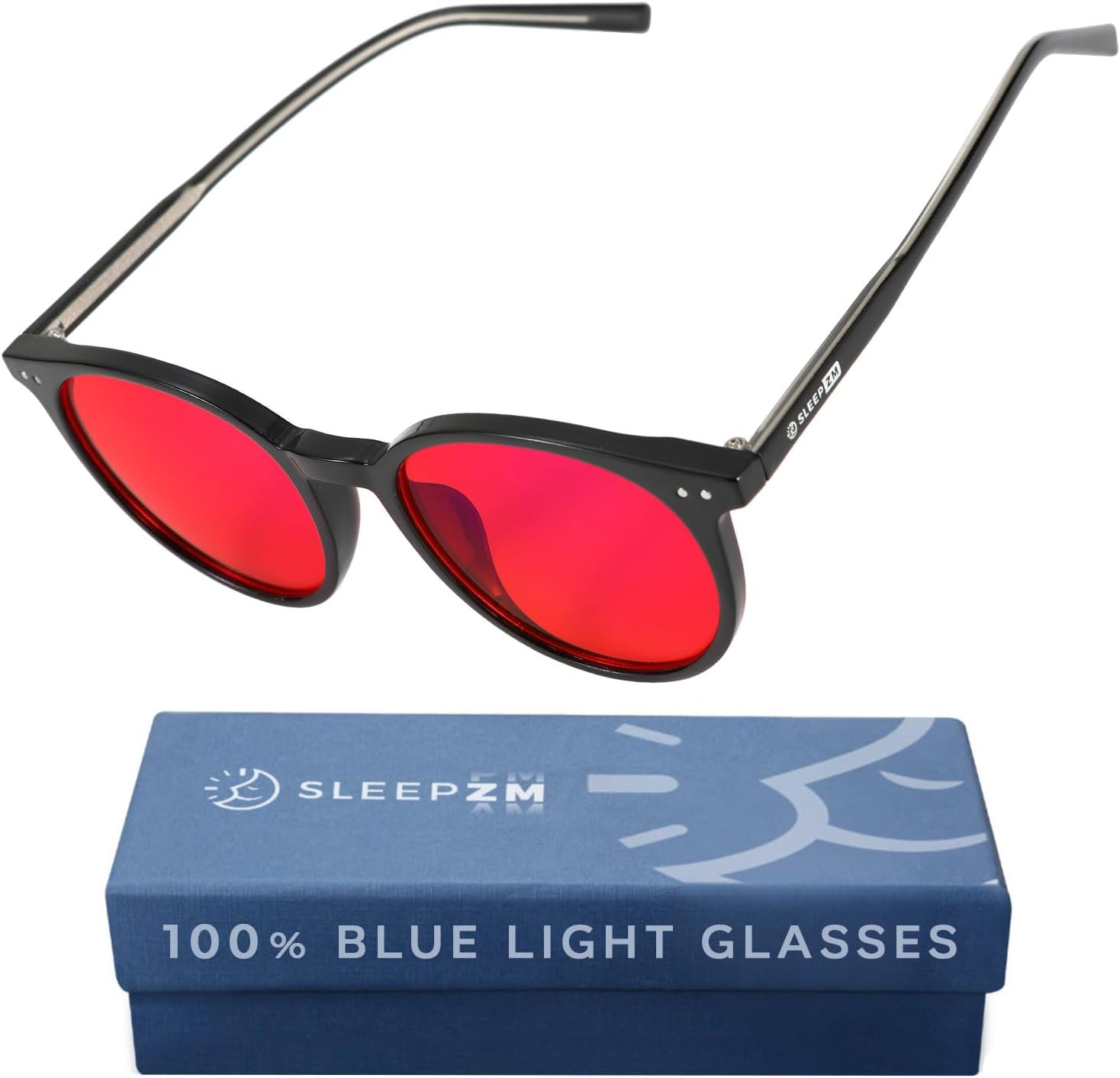 Thumbnail 6 de Sleep ZM Blue Light Blocking & Light Sensitivity Glasses with Amber Lenses (8 Lens Types) — Comfort for Sleep & Screen Time
