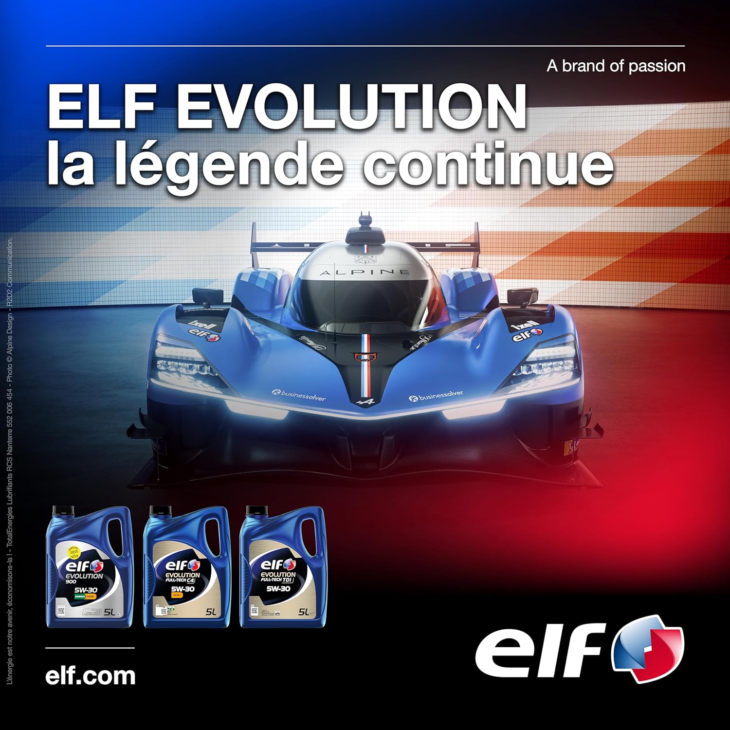 Thumbnail 5 de ELF EVOLUTION FULL-TECH C4 5W-30 – Huile moteur Diesel 1 litre (ACEA C4, homologuée RN0720, MB 226.51/229.51)