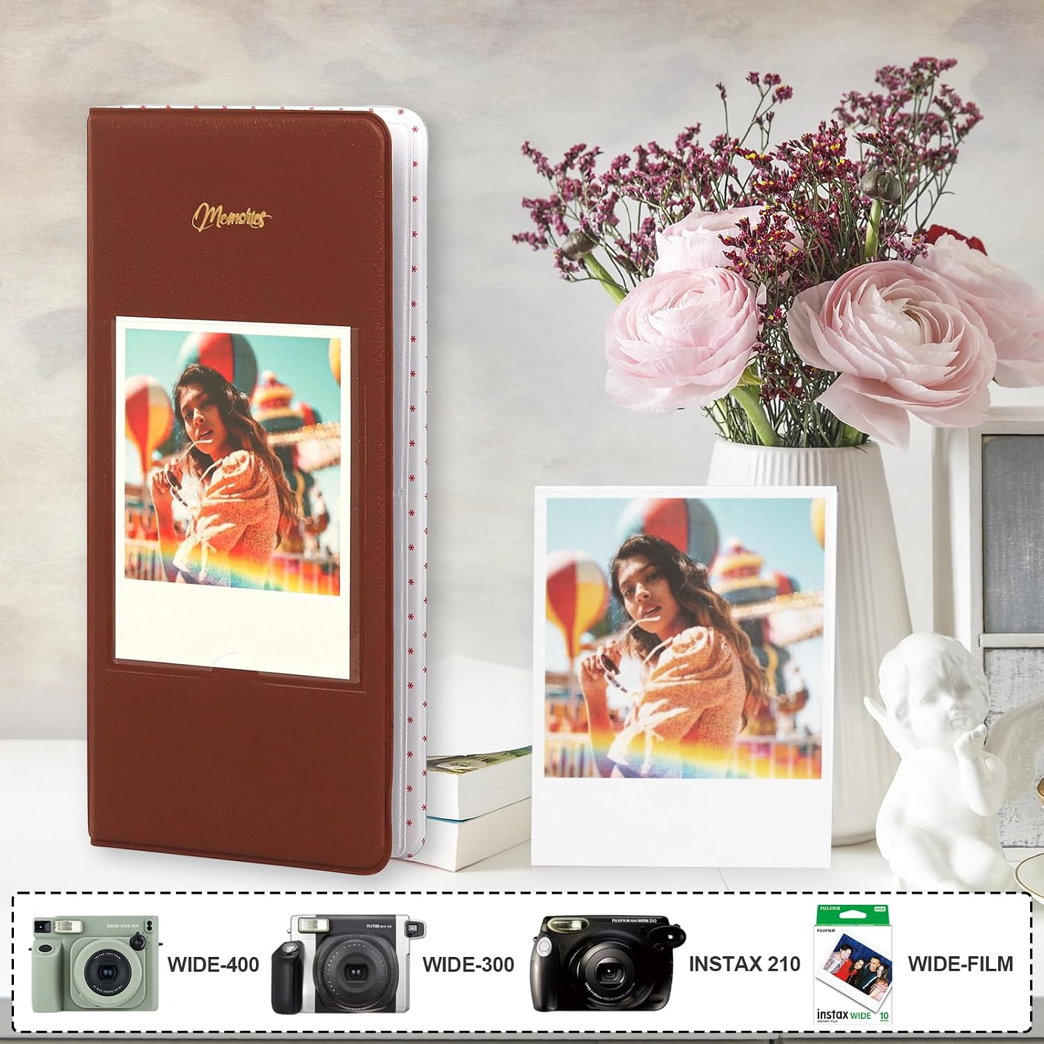 Detalle de Instax Wide photo album 64 pockets