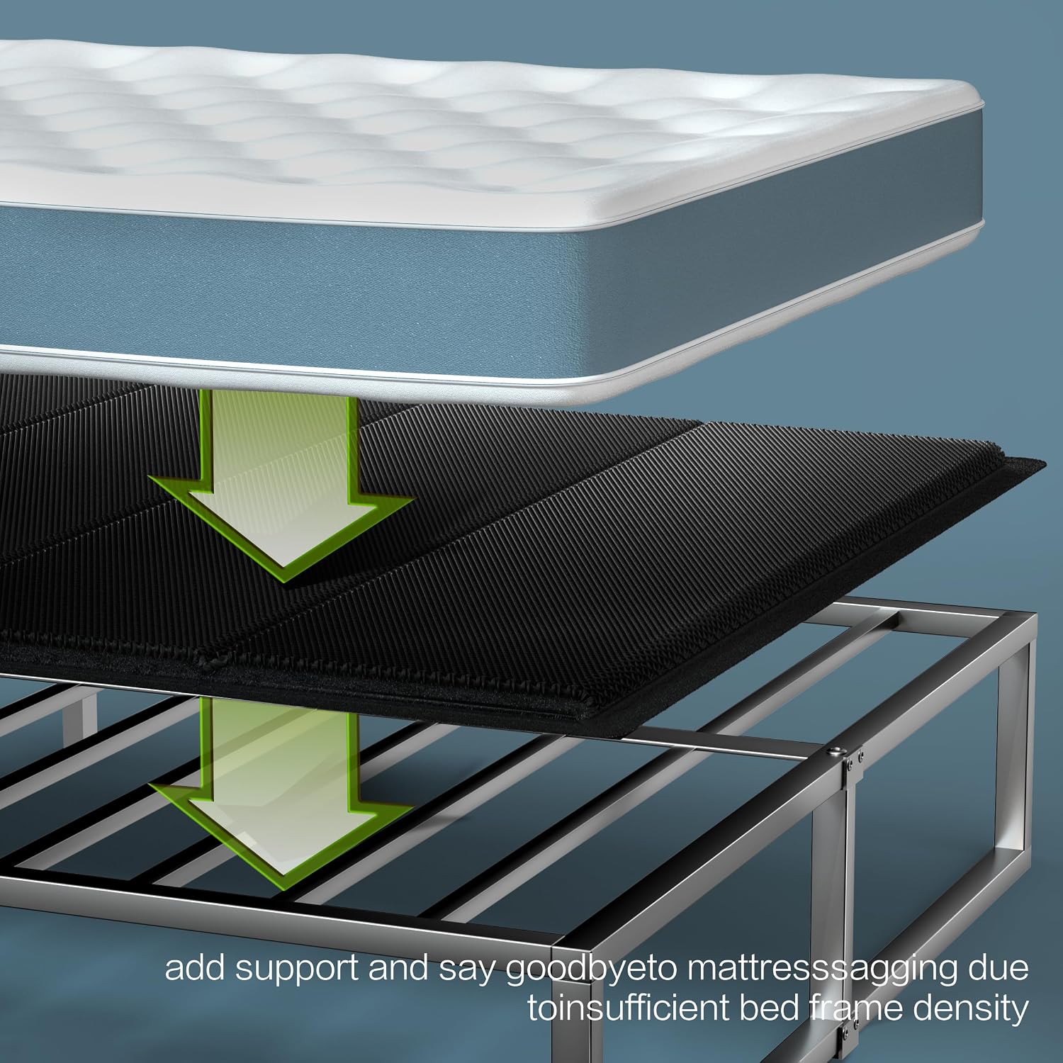 Detalle 2 de Yarfyk Bunkie Board 10MM King 76x80