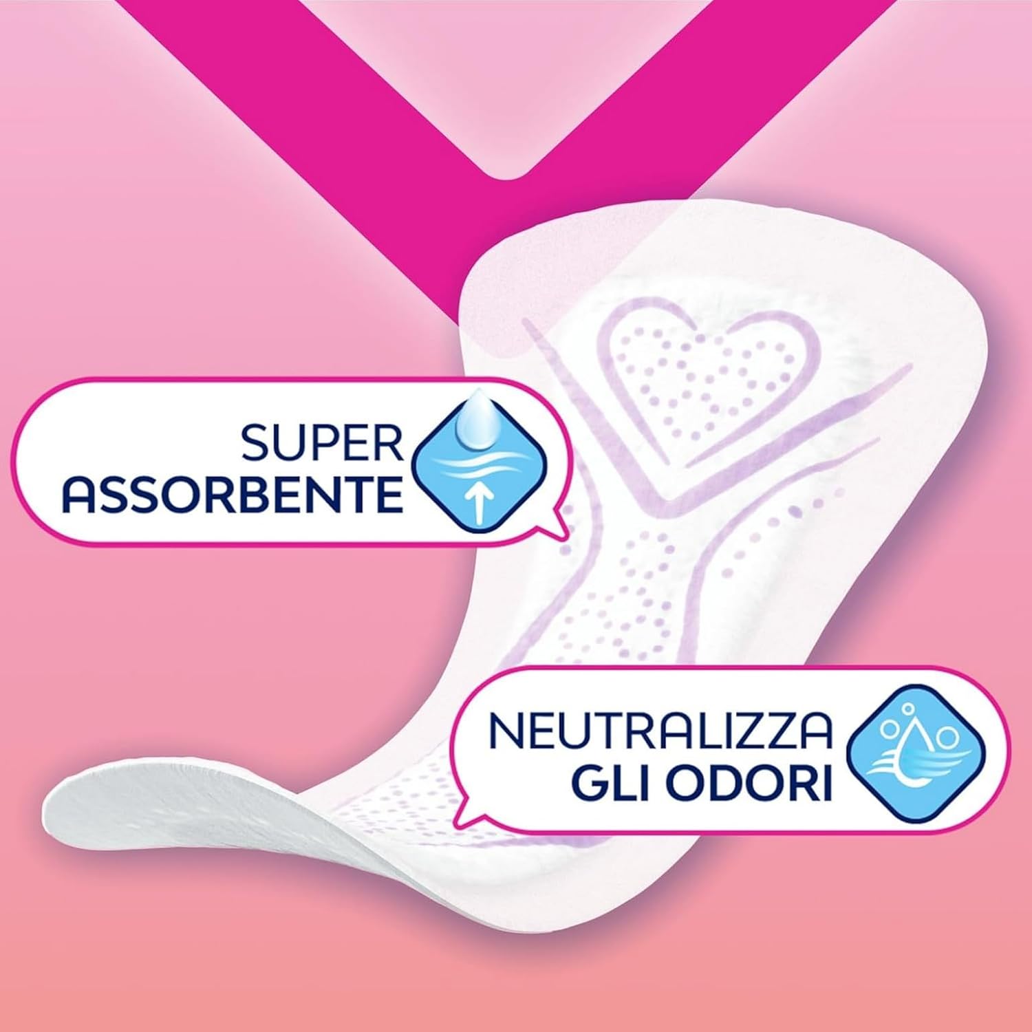 Detalle 2 de Nuvenia Proteggi Slip Multistyle Ripiegati Freschezza Quotidiana – 6 confezioni da 30 pezzi