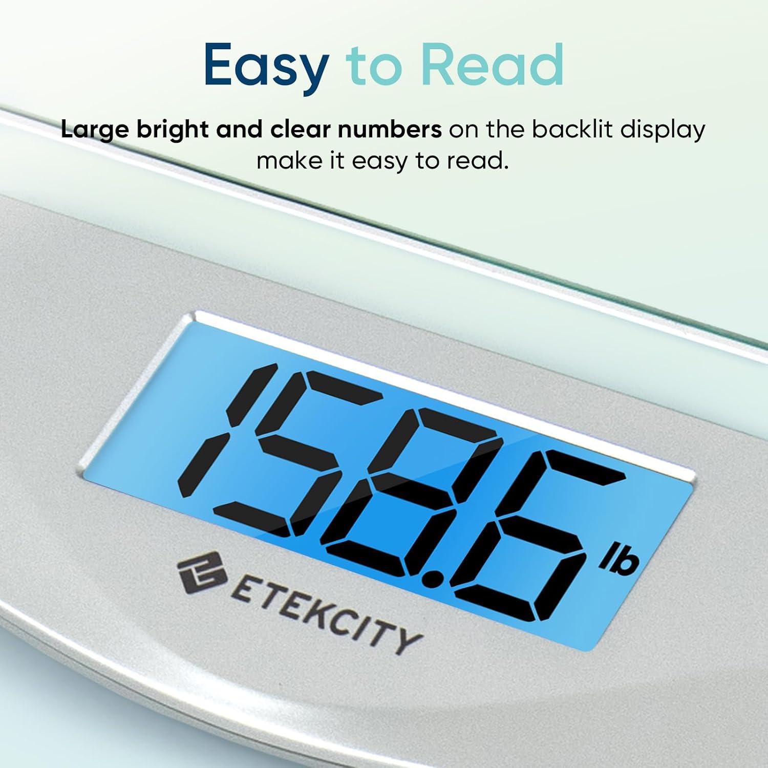 Detalle de Etekcity Digital Body Scale 400 lb ⚖