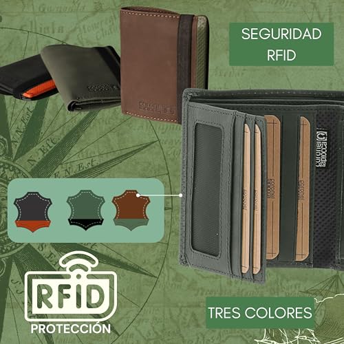 Thumbnail 4 de Cartera Aladino Kaki de Coronel Tapiocca para Hombre Adolescente