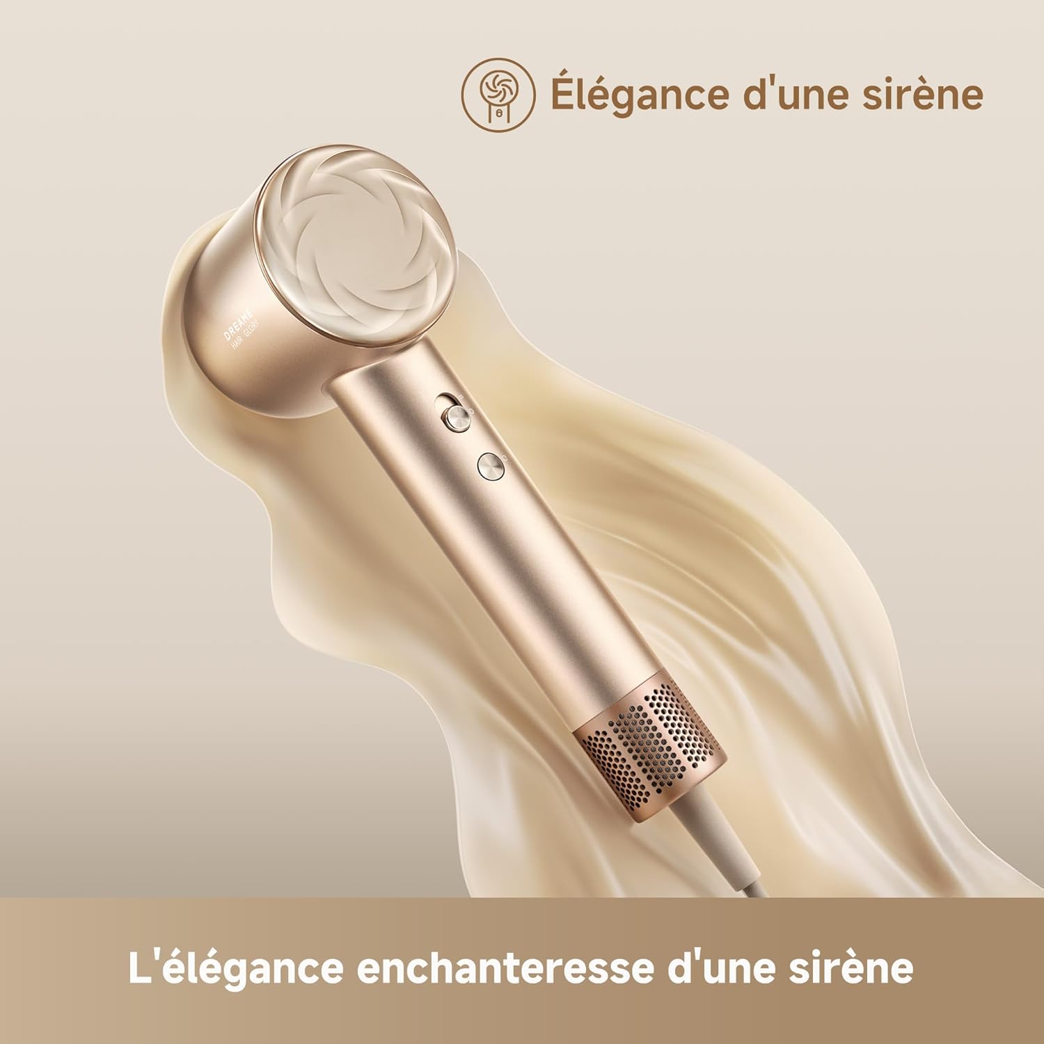 Thumbnail 3 de DREAME Hair Glory Mix : sèche-cheveux puissant avec embouts magnétiques et parfum
