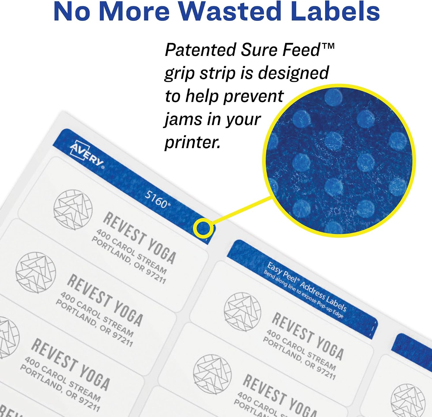 Detalle 2 de Avery printable address labels 0.75" x 2.25