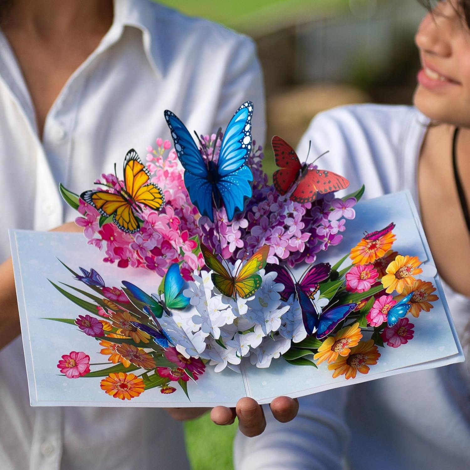 Thumbnail 5 de Devine Cards Pop Up Flower Greeting Card – Butterfly 🧾