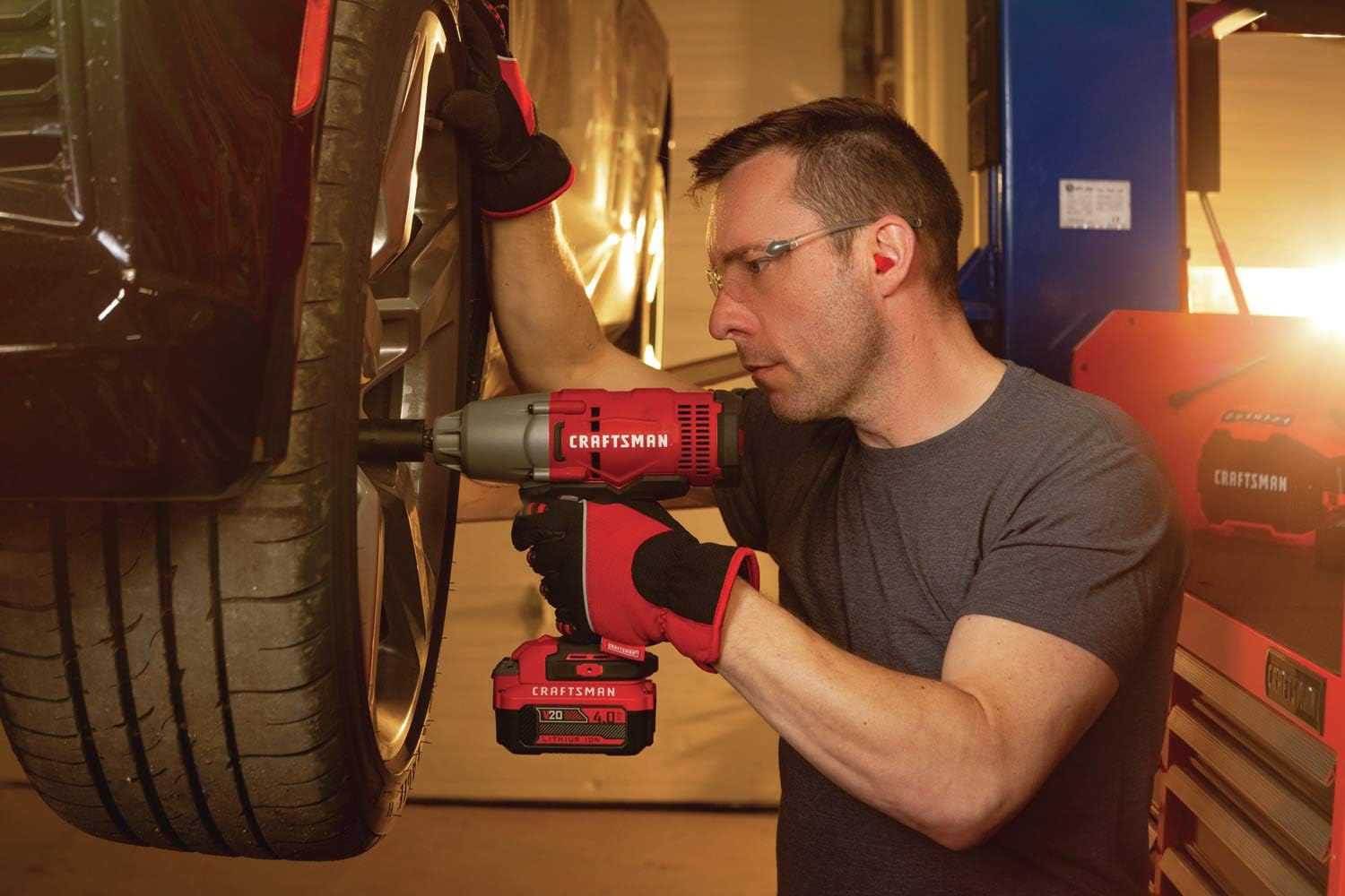 Thumbnail 6 de CRAFTSMAN CMCF900M1 1/2" Cordless Impact Wrench with 4Ah Battery