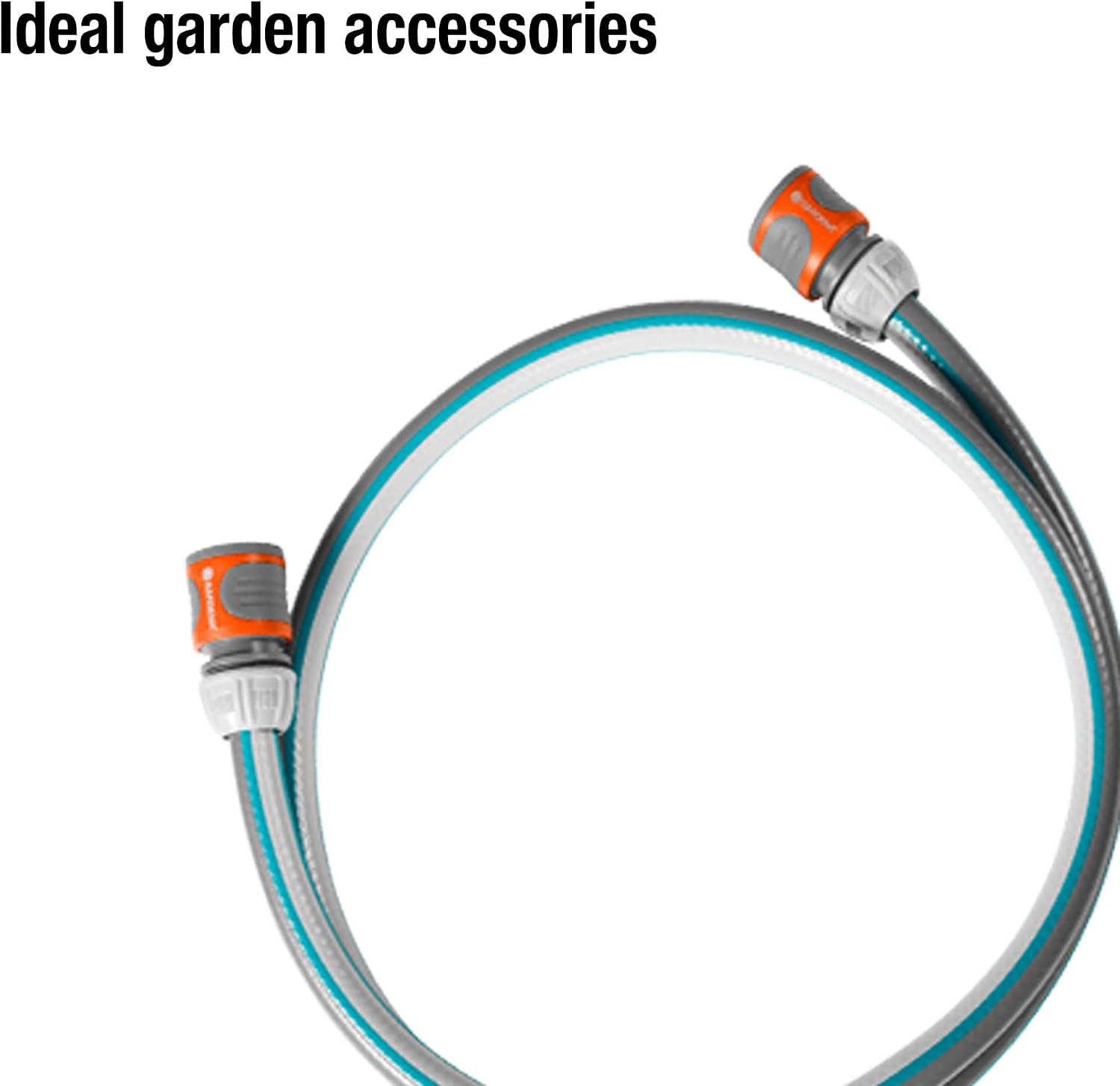 Detalle de Gardena Anschlussgarnitur Classic 13 mm (1/2 Zoll), 1,5 m – Schlauchadapter für Schlauchwagen & Schlauchtrommel bis 22 bar (18011-20)