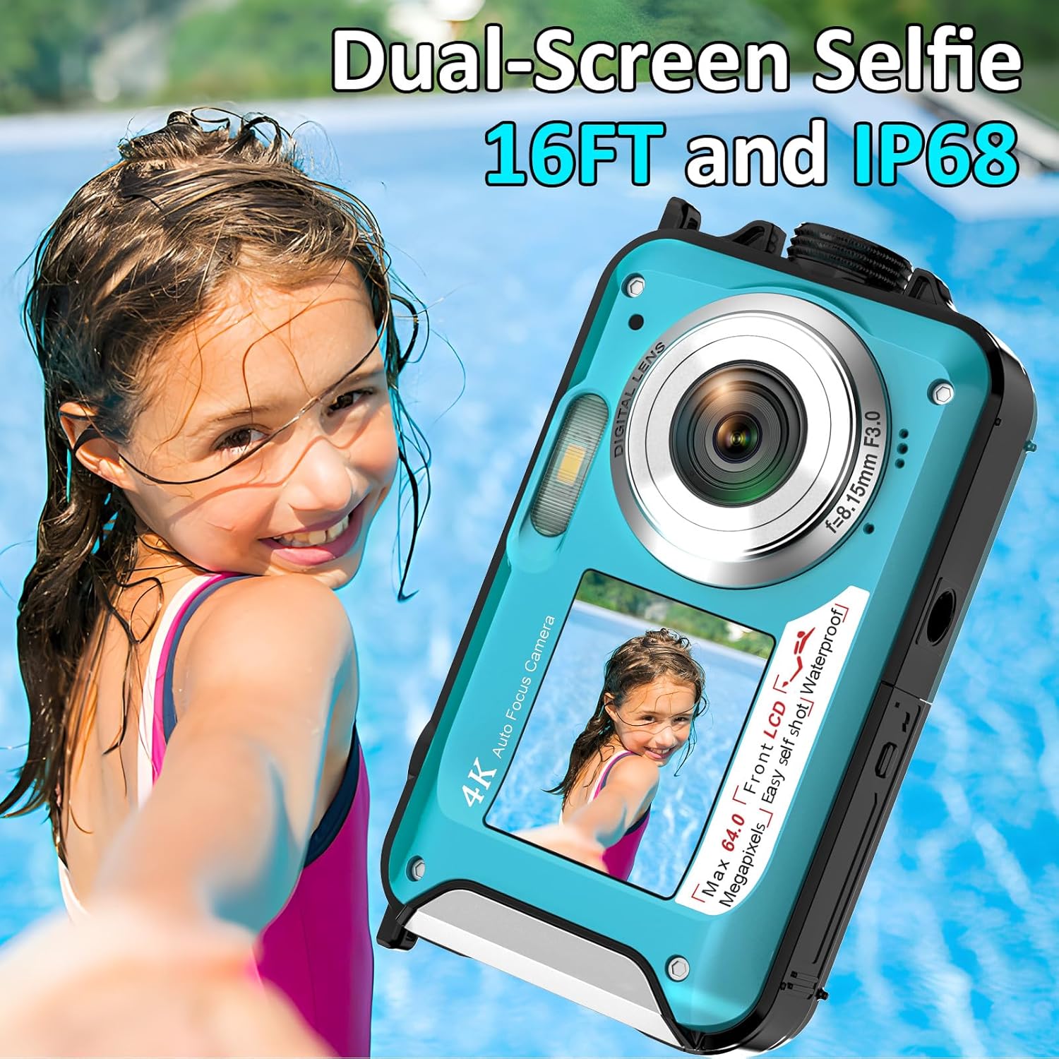 Detalle 2 de Underwater Camera 16FT Waterproof