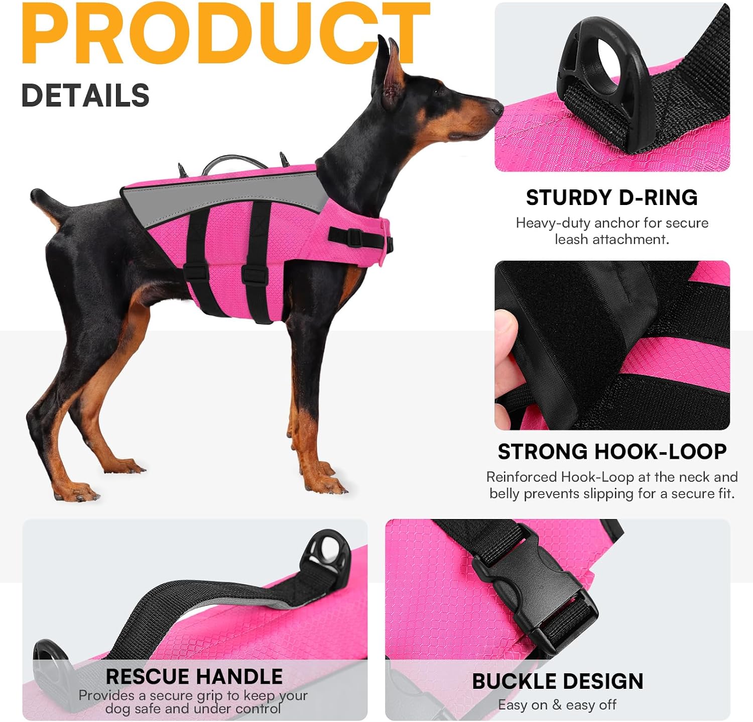 Thumbnail 1 de Queenmore Dog Life Jacket