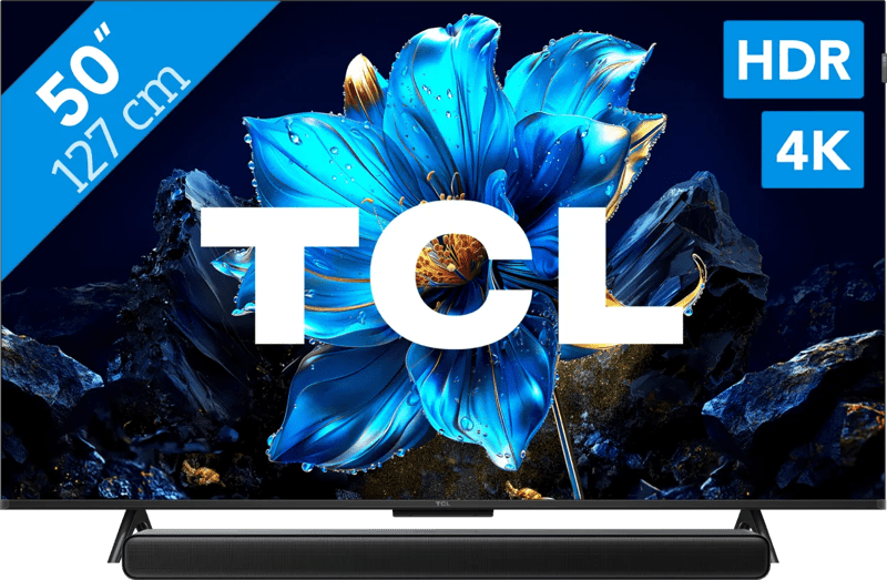 Detalle de TCL QLED P71K 50 Zoll 4K + S45H 2.0 Soundbar
