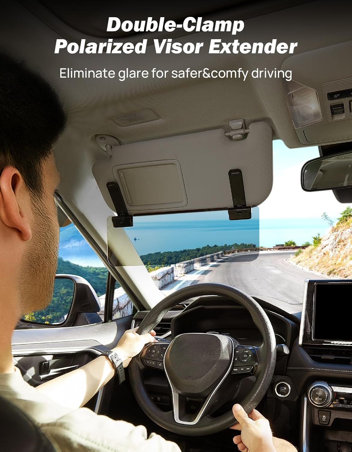 Thumbnail 6 de JOYTUTUS Sun Visor Extender UV400 for Cars 😎