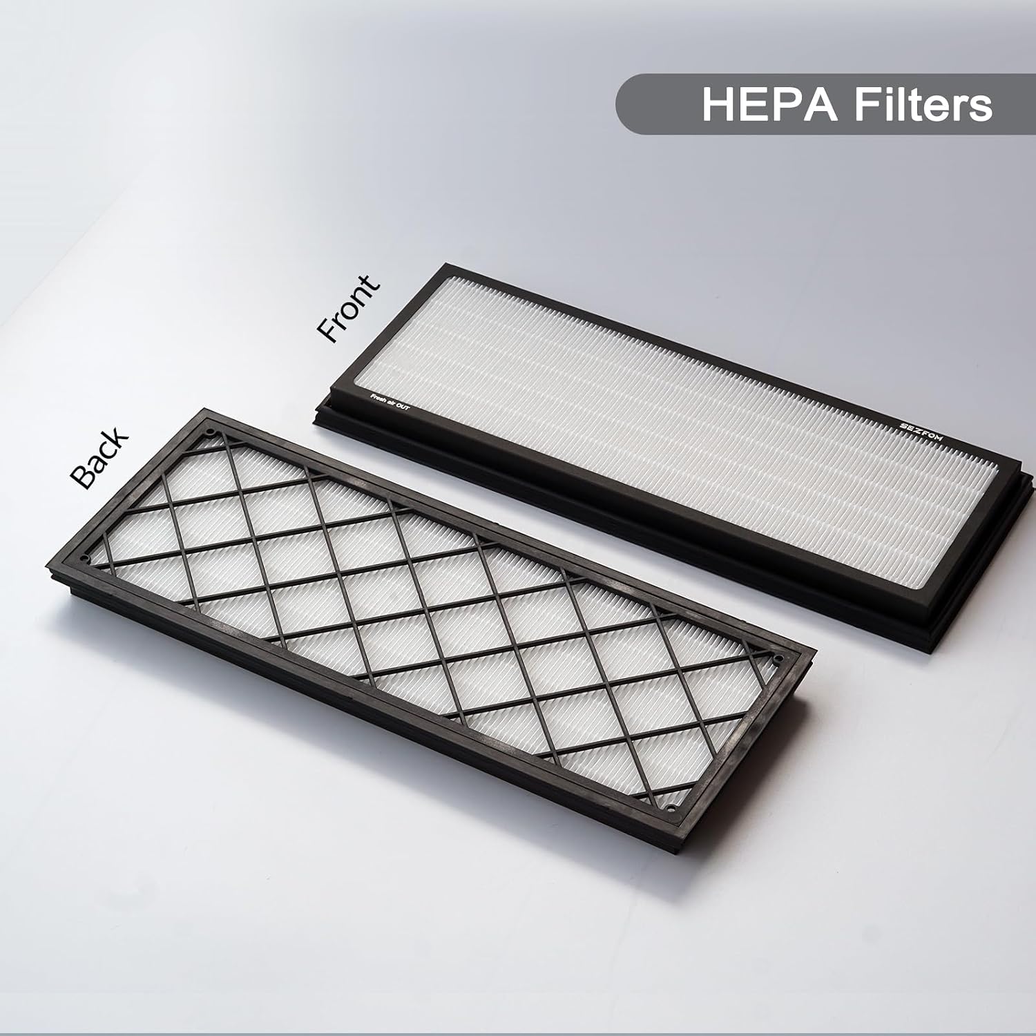 Thumbnail 5 de SEZFOM Front Trunk HEPA Filters Kit for Tesla Model Y (2022-2026) – 4-Pack with Dual-Layer Filtration