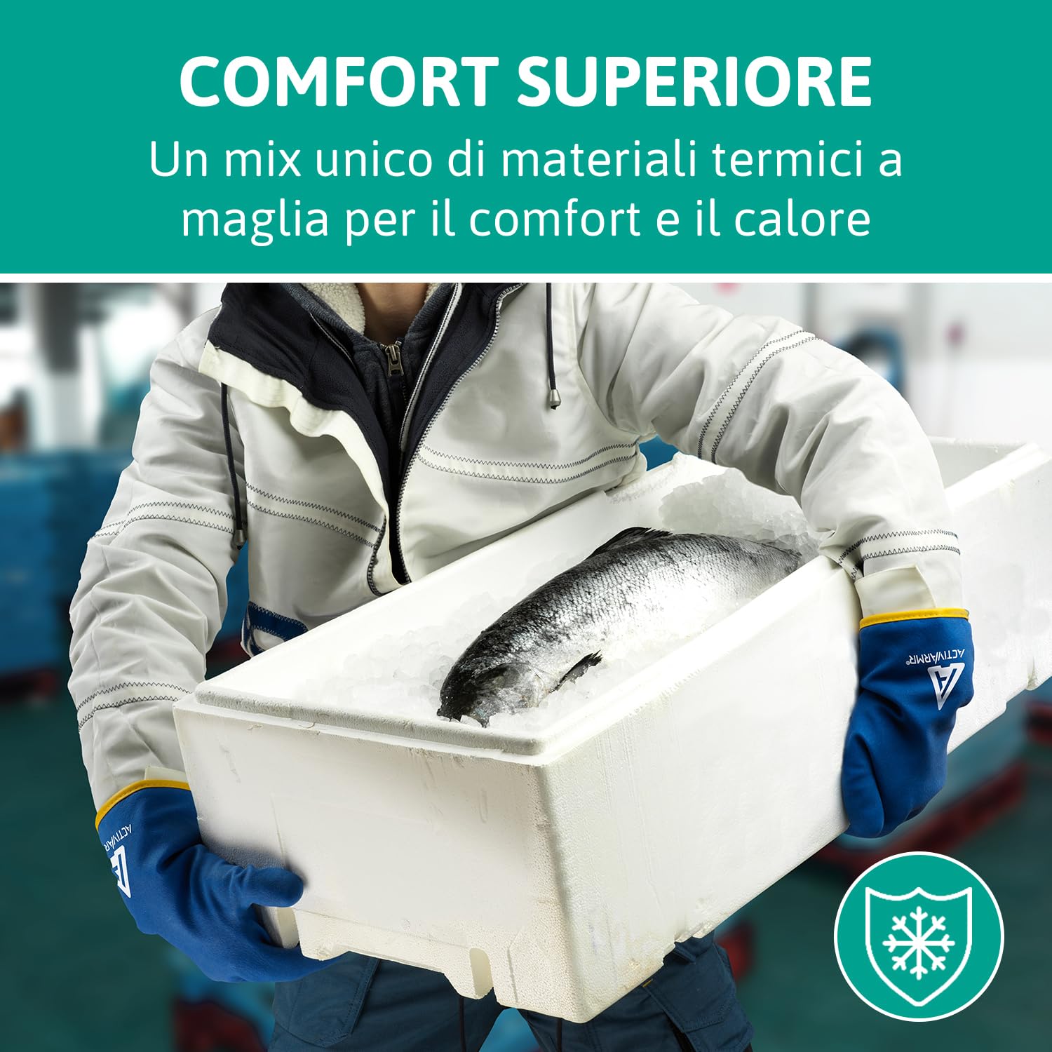 Thumbnail 4 de Ansell Activarmr 97-681 Guanti da Lavoro Invernali: calore, destrezza e protezione per mani al freddo
